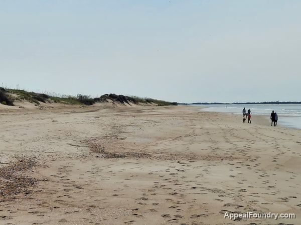 Oak Island beach