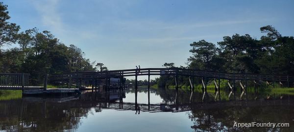 Davis Canal on Oak Island from a kayak