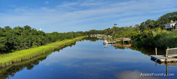 Davis Canal on Oak Island from a kayak