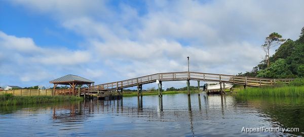 Davis Canal on Oak Island from a kayak