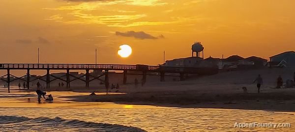 Oak Island beach